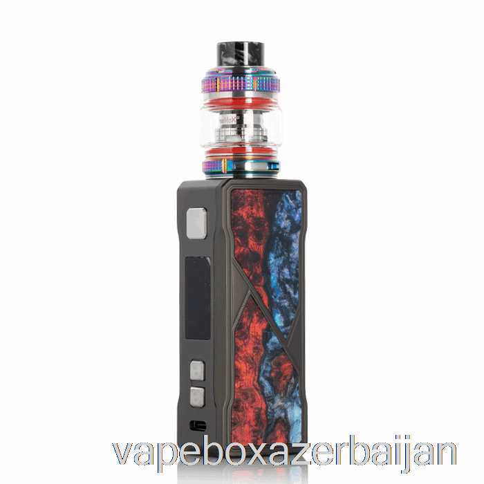 Vape Azerbaijan FreeMaX MAXUS 100W Starter Kit Stabwood Rainbow